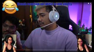 kaash react on latest scout shorts | epic reaction | @KaashPlays