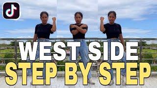 DEXTER CARR - WEST SIDE x LONG WAY TO GO DANCE TUTORIAL (Step by Step) | Ana Bensig