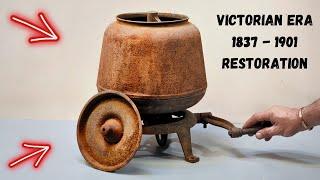 Primitive Butter Churn Restoration - I'm Making Butter for You!