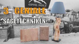 3 Holzprojekte die du unbedingt bauen solltest - einfache Sägetechniken für den Woodworker