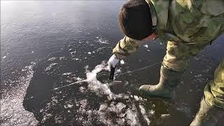 Клевое место д.Савельево.Ледовая обстановка на третьем секторе.