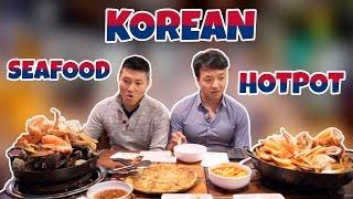 Hotpots From Different Cultures: The MASSIVE Korean Seafood Hotpot