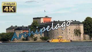 Excursion in the Archipelago to Vaxholm - Sweden 4K Travel Channel