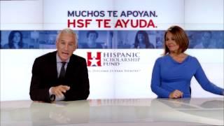 Jorge Ramos &  María Elena Salinas - Hispanic Scholarship Fund Spanish PSA 2014