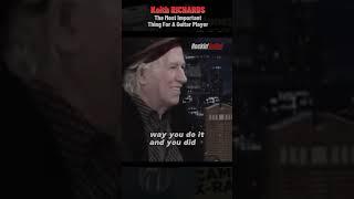 Keith RICHARDS: The MOST IMPORTANT THING for Guitar Players