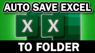 Auto Save Excel Workbook To Folder - File Name from Cell Value | usemybox