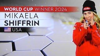 Mikaela Shiffrin -  WINNER 99 - Slalom - Gürgl -  RUN 2 - 2024.