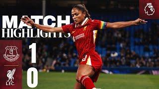 Highlights: Merseyside Derby Defeat at Goodison Park | Everton 1-0 Liverpool Women