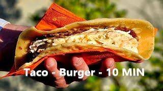 Taco Burger - Tacos Burgers - Tortilla Burger