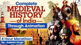 Complete Medieval India History Through Animation | UPSC Prelims & Mains | StudyIQ