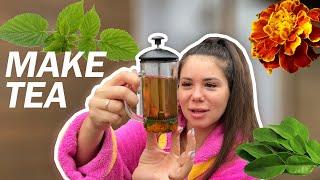 Superfood Herbal Tea With Handpicked Wild Flowers - superhero health | Josephine stali recipe video