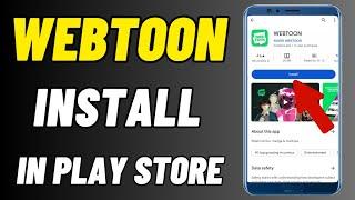 webtoon install | how to webtoon app download in play store | mntechwork