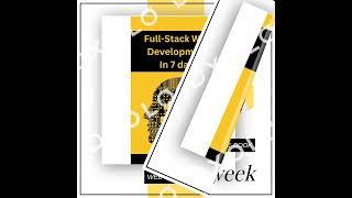 Full-Stack Web Development In 7 days Ebook