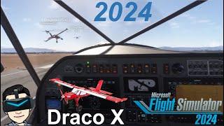 MSFS 2024 Draco X VR Formation Flight | Salt Lake to Provo, UT | Pimax Crystal Light