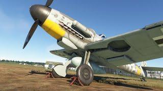 First look (for me) at the Flying Iron Messerschmitt BF 109 in Microsoft Flight Simulator 2020