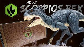 2022 Jurassic Justin Cinema Collection Adult Scorpios Rex Review!!!