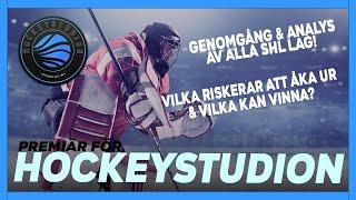 Premiär för Hockeystudion! Vi Rankar/Tippar SHL säsongen 2024/25.