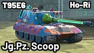 Jg.Pz. Scoop, T95E6, Ho-Ri | WOT Blitz Pro Replays
