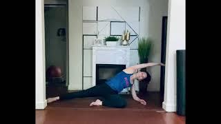 PILATES STRETCH WITH ME - VOICEOVER INSTRUCTION