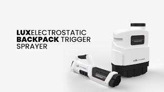 LuxUVC - Electrostatic Backpack Sprayer (Electrocharged Technology)