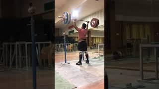 Push press 155 kg vikas thakur