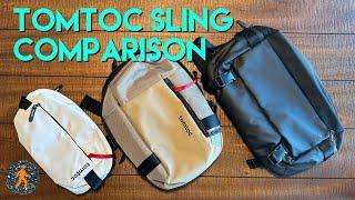 TomToc Compact EDC Sling Comparison