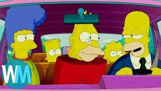 TOP 10 des PIRES CHOSES que les SIMPSON ont fait à GRAND-PÈRE SIMPSON !