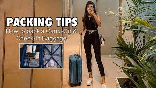 PACKING TIPS (What must be inside your carry-on and check-in baggage) | Jen Barangan