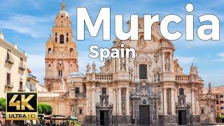 Murcia, Spain Walking Tour (4k Ultra HD 60fps) – With Captions