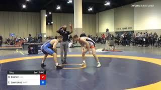 79 Kg Consolation Ben Kasten Rabid Dawg Wrestling Club Vs Evan Lawrence Unattached