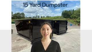 How to pick the right size Roll Off Dumpster