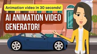 Best Free AI Animation Video Generator for free! | AI animation tutorial