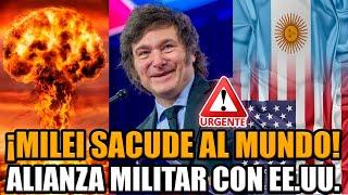 MILEI ANUNCIÓ ALIANZA MILITAR CON ESTADOS UNIDOS Y DEJÓ AL MUNDO EN SHOCK | BREAK POINT