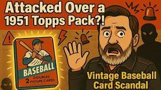 Opened a 1951 Topps Pack… and Got Attacked for It?! | Let’s Talk About Kindness in the Hobby