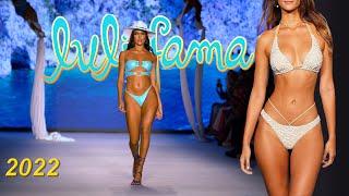 LULI FAMA 2022 - 4K | Miami Swim Week - Paraiso Tent | Swimwear Runway Show with Top Bikini Models