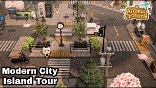 REALISTIC & CLEAN MODERN CITYCORE ISLAND//ISLAND TOUR//ANIME INSPIRED//ANIMAL CROSSING:NEW HORIZONS