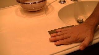 Restoring Cultured Marble Countertops | Polish Out Scratches Yourself