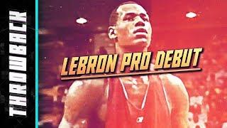 LeBron James NBA Pro Debut 2003 Summer League | Throwback