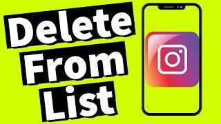 How to remove an account from Instagram if you have multiple accounts(remove account from drop-down)