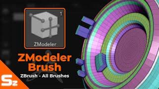 ZModeler Brush: ZBrush All Brushes