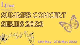 LUUMS Summer Concert Series 2023 - String Orchestra & SWO