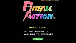 Pinball Action 1985 Thekan Mame Retro Arcade Games