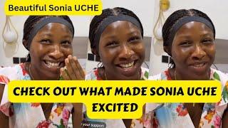 Sonia UCHE is Shy, Beautiful and Smart see what happened with her colleague.