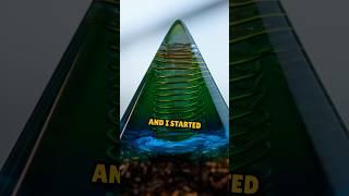 How I built the Orgonite pyramid from scratch to finish #shorts