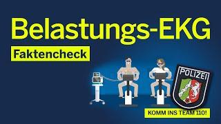 Belastungs-EKG | Auswahlverfahren Polizei NRW