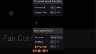 #ks0ultra overclock to 550 gh/s with #pbfarmer software