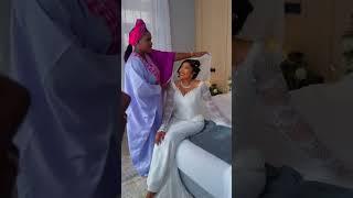 Amy Mbaye toute belle dans sa robe de mariage #sentv #dmedia #zikfm #team221 #senegal