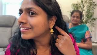 Amma's GOLD JEWELLERY gifts for us before Flight️~ USA TO INDIA travel series Family Traveler VLOG