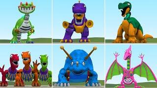 I Played DeadMatch Game WIth All Dino Toys From Pianosaurus Poppy Playtime 4 Family In Garry's Mod