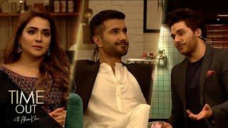 Feroze Khan About Hania Aamir | Feroze & Humaima | Time Out with Ahsan Khan | Express TV